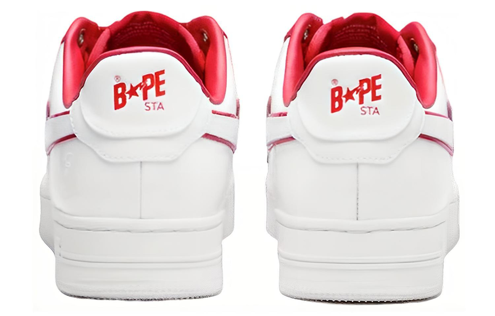 A Bathing Ape Bape Sta Patent Leather