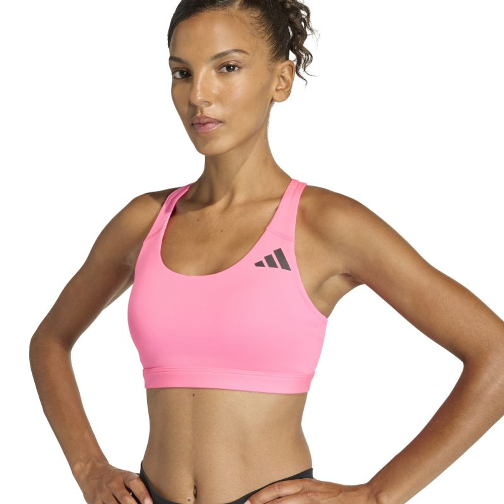 Теннисный бюстгальтер Adidas Optime Essentials Medium Support - lucid pink