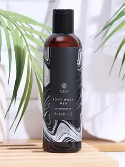 Гель для душа парфюмированный 2 в 1 Black Ice, Fabrik Cosmetology, 250 мл