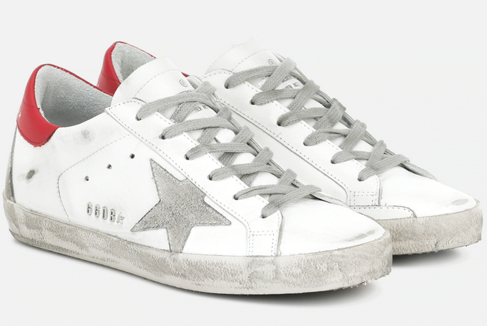 Кеды Golden Goose 'Superstar' Red Counter