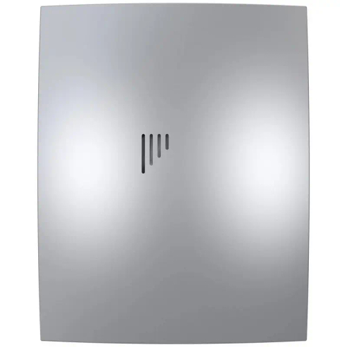 Вентилятор накладной BREEZE D100 обратный клапан Gray metal DICITI