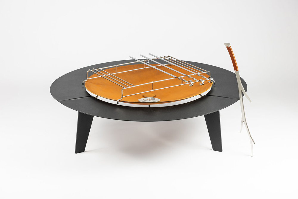 Чаша для костра Up!Flame STEEL CUP 1000 UNIQ black
