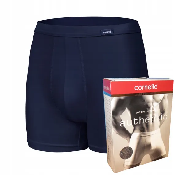 Трусы мужские боксеры Cornette Authentic Perfect, Navy Blue