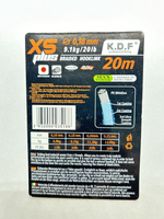 Поводковый материал "XS Plus" 0,18мм, разрывная нагрузка 9,1 кг, длина 20 м