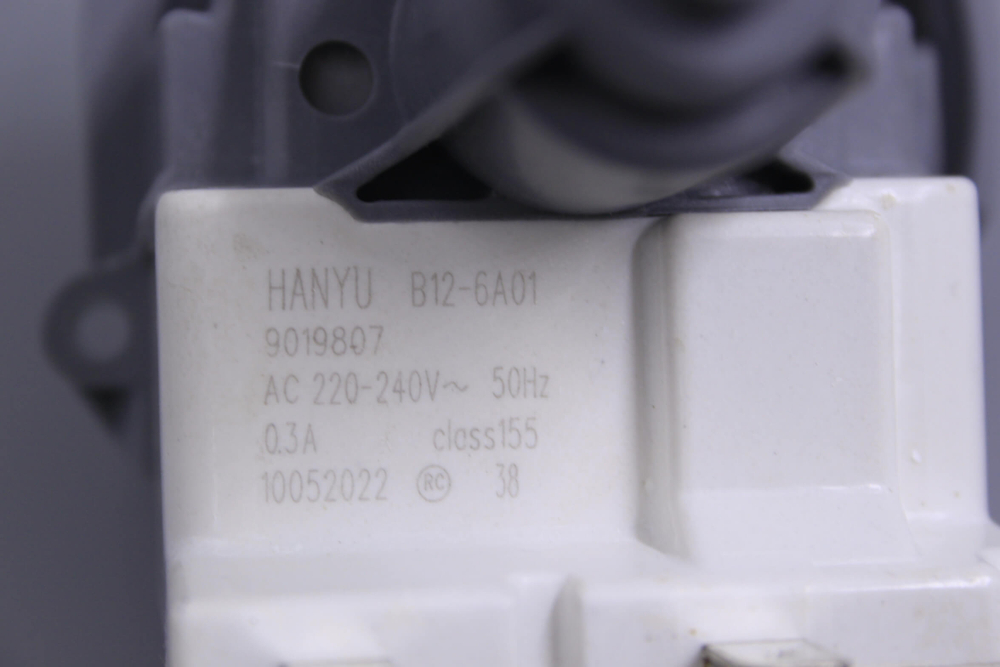 9019807 Сливной насос (помпа) HANYU B12-6A01 посудомоечных машин