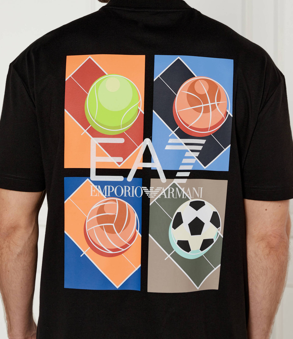 Футболка EA7 - черный(7M000009 AF11970)
