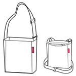 Сумка shoulderbag s diamonds rouge
