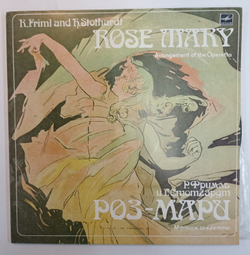 Herbert Stothart, Rudolf Friml Rose Marie Arrangement of the Operetta