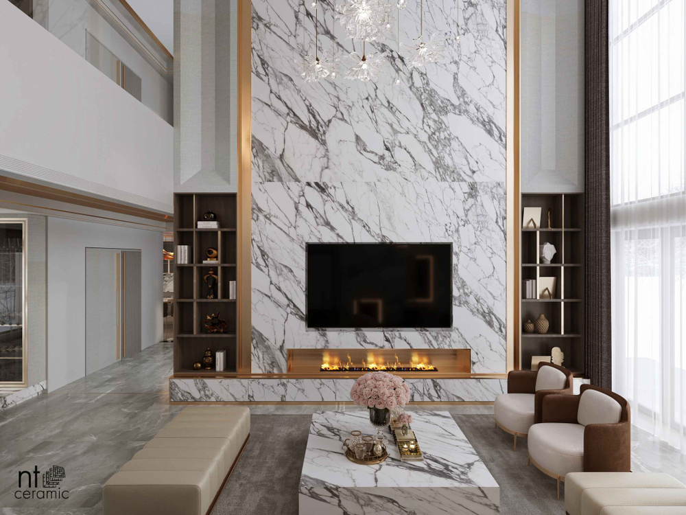 NT Ceramic Atlas Home Calacatta Rock 120x270