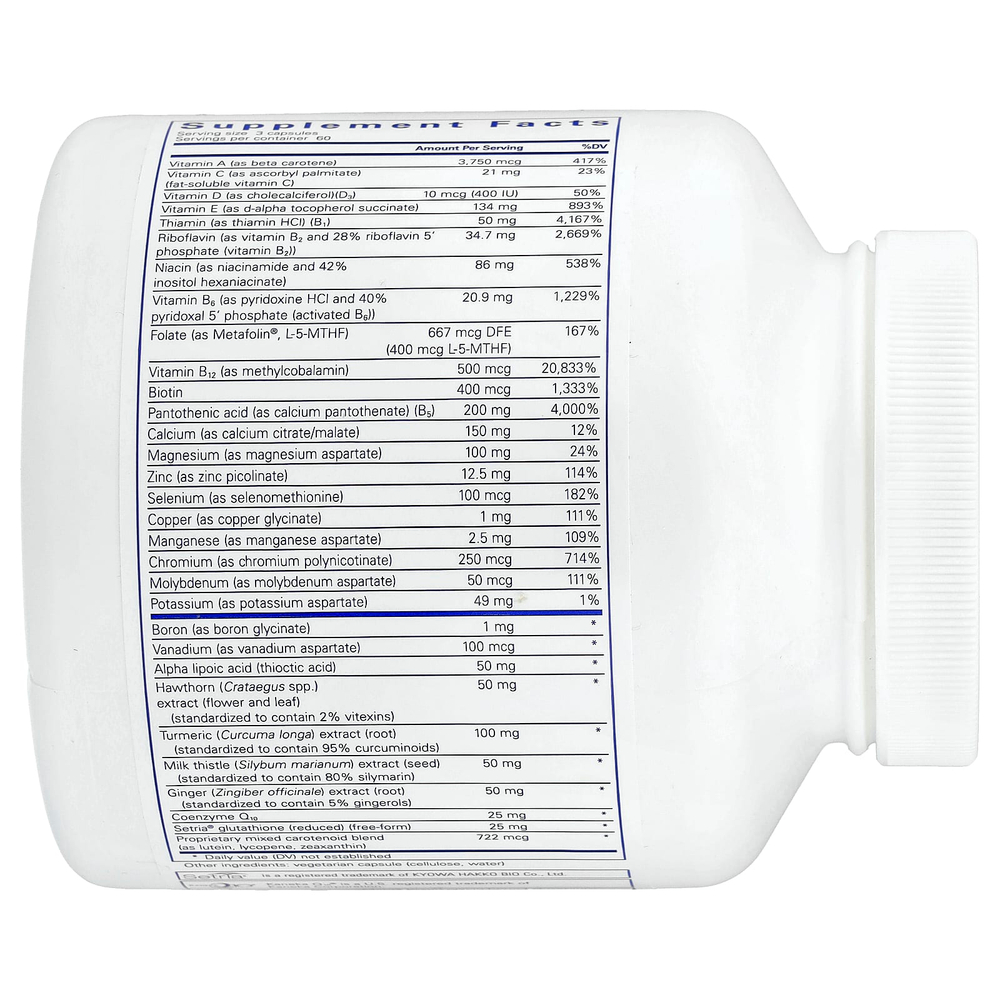 Pure Encapsulations, UltraNutrient®, 180 капсул