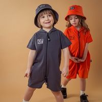 Ромпер на молнии "Вb team" Графит