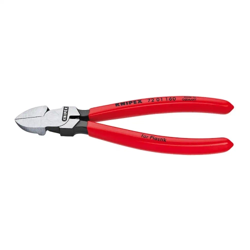 Кусачки боковые для пластмассы 160 мм Knipex 72 01 160