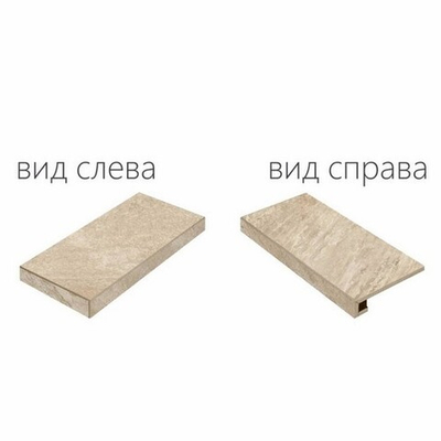Ступень Climb Rope Scalino Ang.Sx (Угловая Левая) Nat 60x33