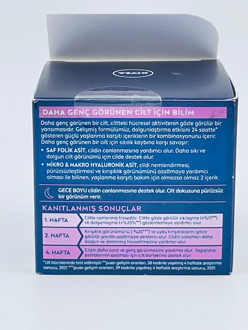 Крем для лица ночной NIVEA Cellular Expert  Filler с гиалуроновой и фолиевой кислотой, 50 мл (Германия)