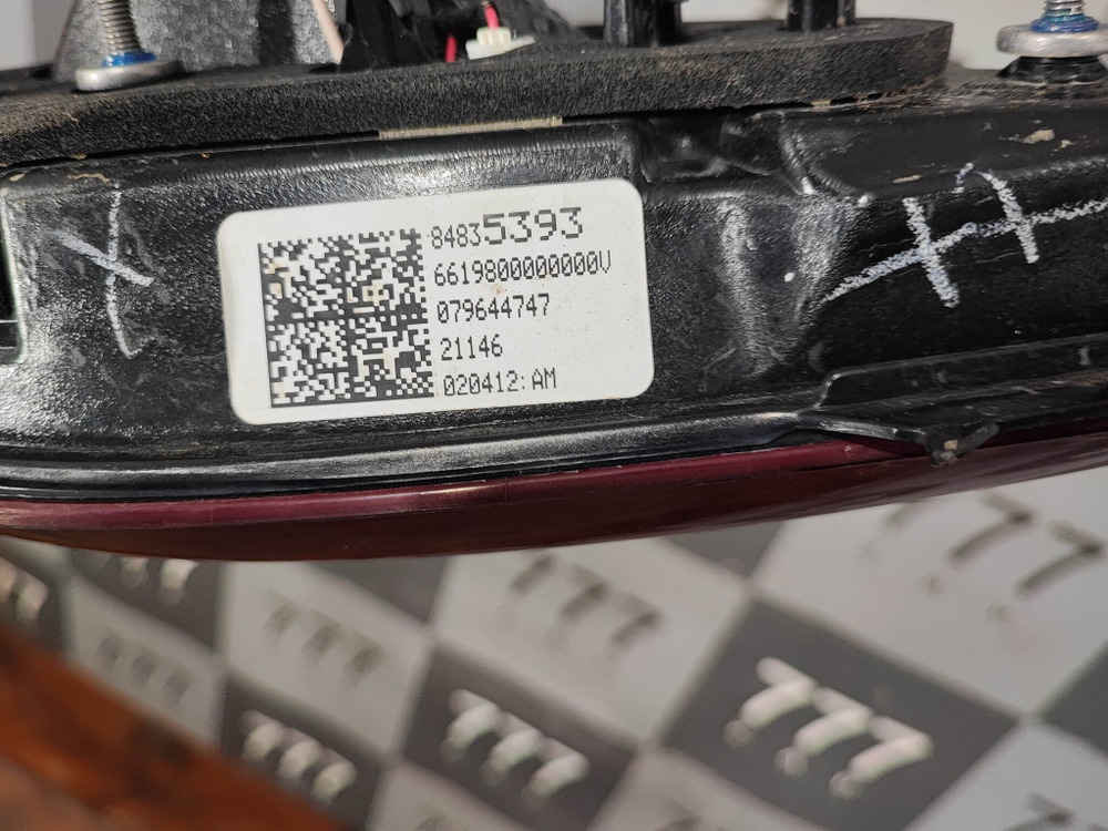 Фонарь задний правый Chevrolet Traverse 2 17-21 Б/У Оригинал 85164975