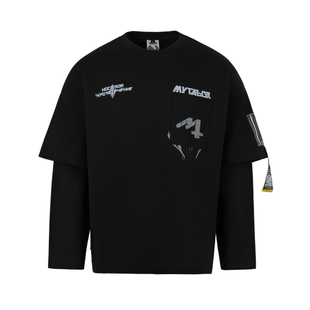 «Maelfunction» Blackout Kimono Longsleeve