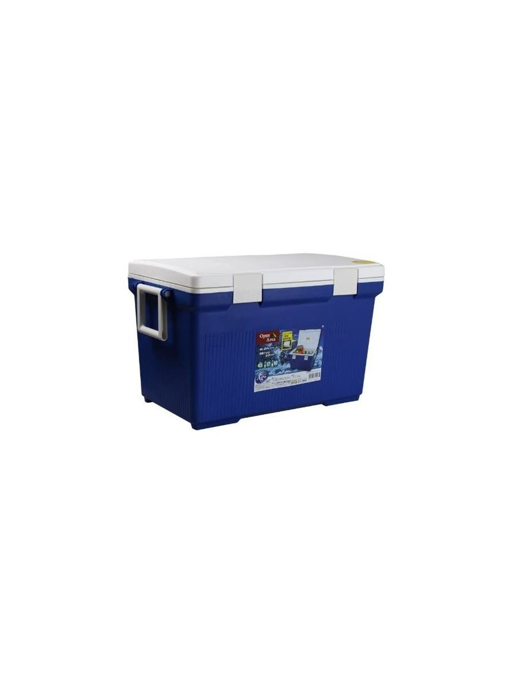 Термобокс IRIS Cooler Box CL-45, 45 литров, синий/белый