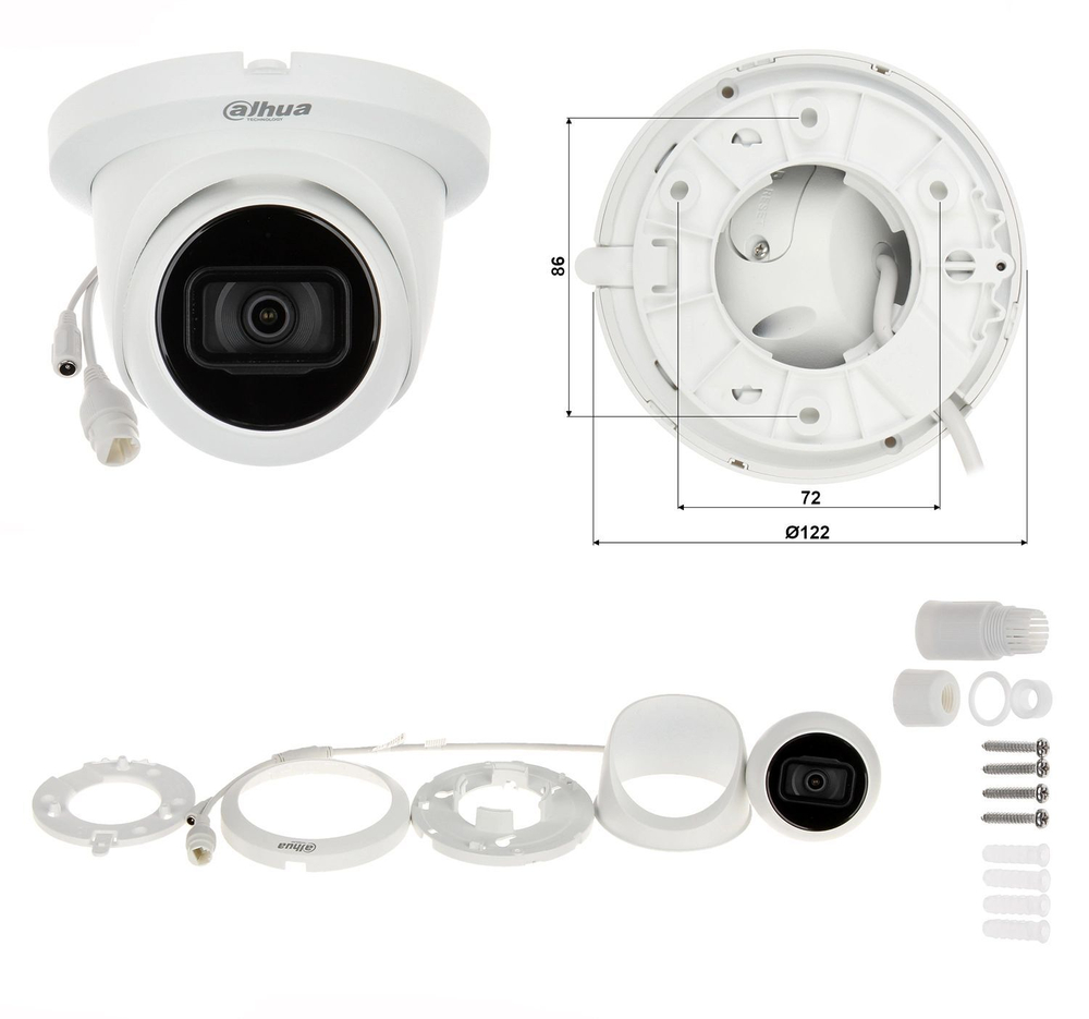 IP камера видеонаблюдения Dahua DH-IPC-HDW2831TP-ZS-S2