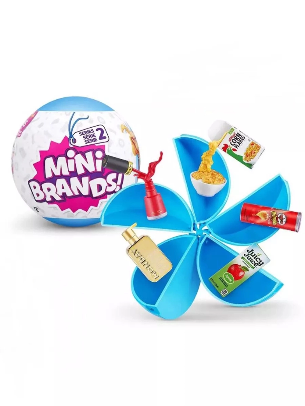 Шар 5 сюрпризов Зуру Mini Brands Surprise 2 серия