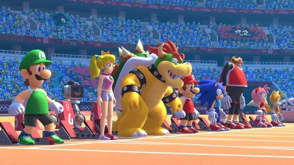 Mario and Sonic at the Olympic Games Tokyo 2020 (картридж для Nintendo Switch, полностью на русском языке)