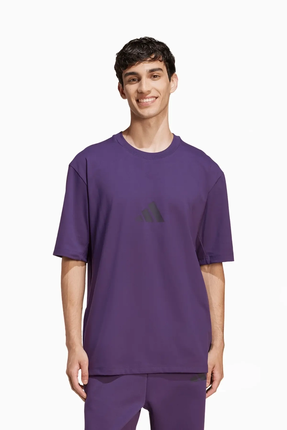 Футболка adidas Z.N.E. Loose-Fit - фиолетовый