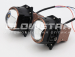 Билед модули Aozoom X7 (прямоугольные) 3.0 дюйма, 2 чипа, 5500K, 12V, 55W/63W, крепление 3R (комплект, 2шт)