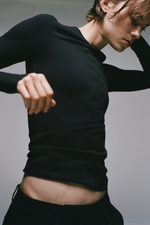 Топ Soft Sculpting с длинными рукавами - H&M