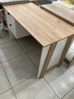 Стол письменный 2Я Теодора белый/крафт золотой