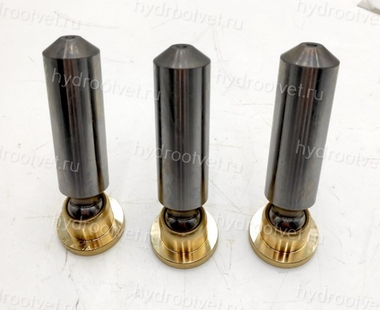 A4VSO125 PISTON SHOE SET(ONE SET=9PCS) - Набор поршней 24,8x106 мм с подпятниками (в одном наборе 9 шт.) для насоса A4VSO125