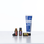 Набор эфирных масел и крем Дип Блю doTERRA «Простые решения», 3x15 мл + 120 мл.