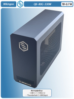 Внешний корпус для видеокарты Wikingoo WKG-Q6-330W EGPU. Thunderbolt 5.