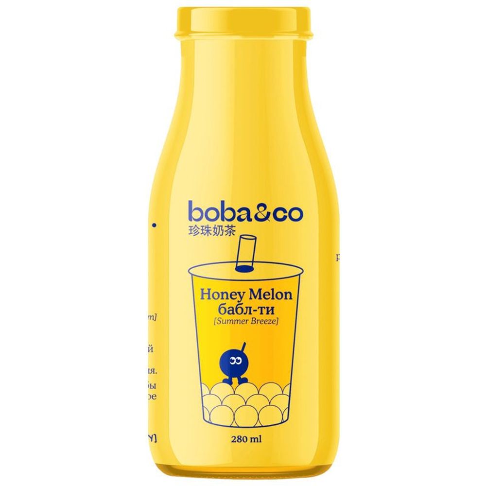 Напиток Bobbie 280мл tea Honey Melon молочный чайный