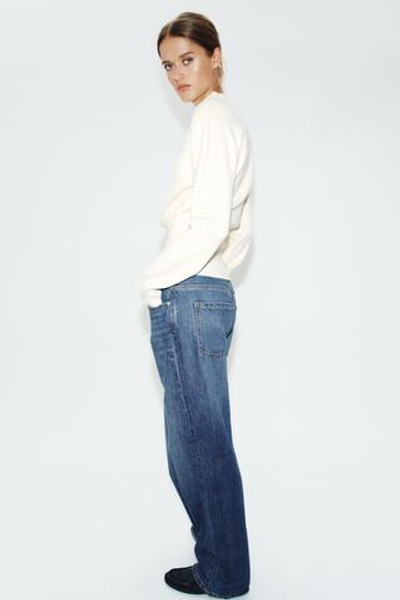 СВИТЕР С ПОДПЛЕЧНИКАМИ — ZARA