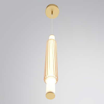 8259/15WCL LEDIO LN26 280 золото/амбер, металл/акрил/стекло Бра/подвес LED 15W 4000К 220V TRENDY