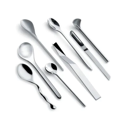 Alessi Набор из 8 кофейных ложек. MSPOONSET