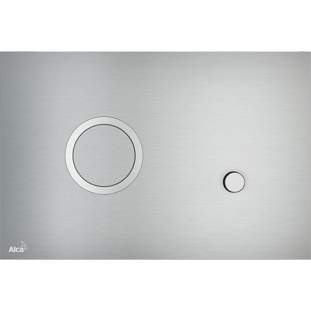 Кнопки смыва AlcaPlast FLAT ALUNOX STING металл–матовый