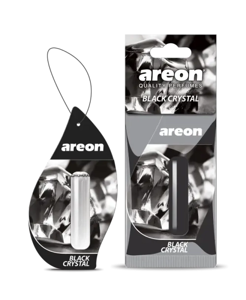 Ароматизатор на зеркало Areon Liquid, жидкий, чёрный кристалл, 5 мл