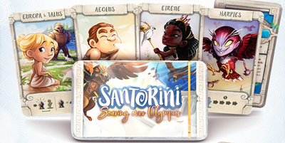 Santorini: Second Edition - Soaring over Mount Olympus God Pack