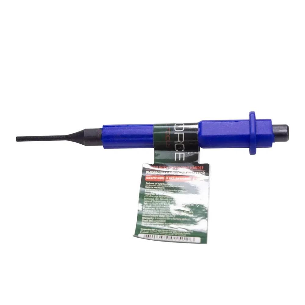 Выколотка c защитной рукояткой 2.5мм (L-125мм) RockForce##Rock FORCE RF-60425140Q