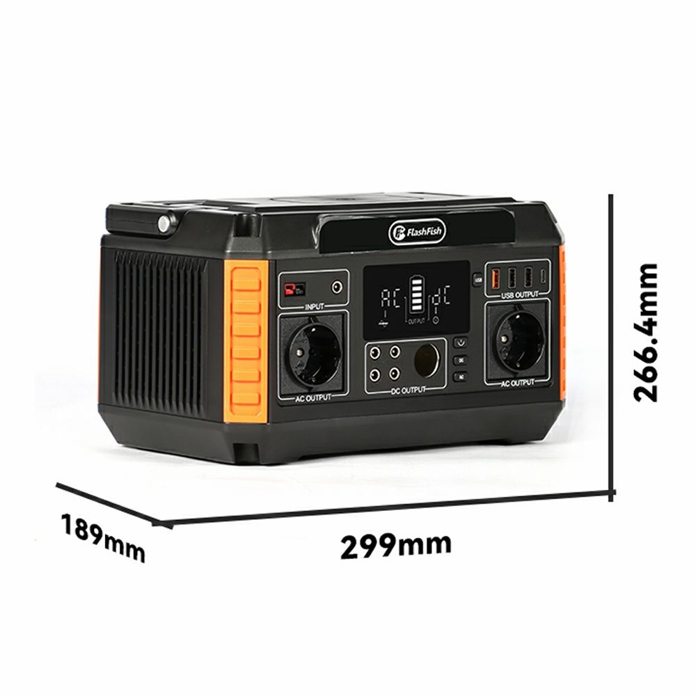 Электростанция портативная 520WH 140400mAh 500W P60 Flashfish