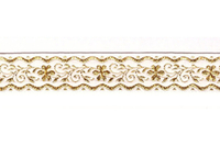 Тесьма жаккард с метанитом, с1857, рис.9016, ш. 2,2 см