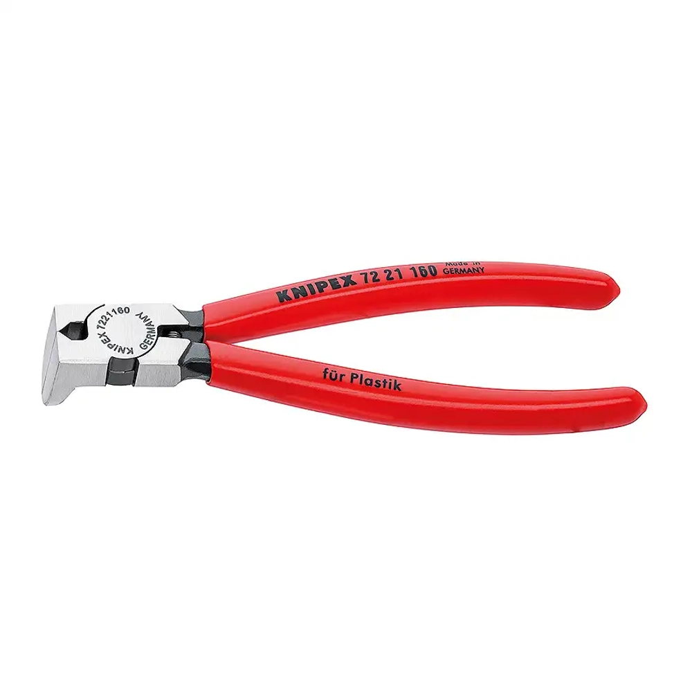 Кусачки боковые для пластмассы 160 мм Knipex 72 21 160