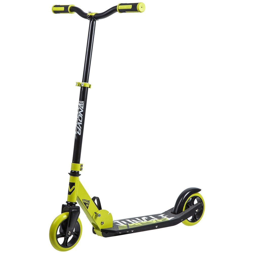 Самокат детский Novatrack Jungle, 145 мм, лимонный
