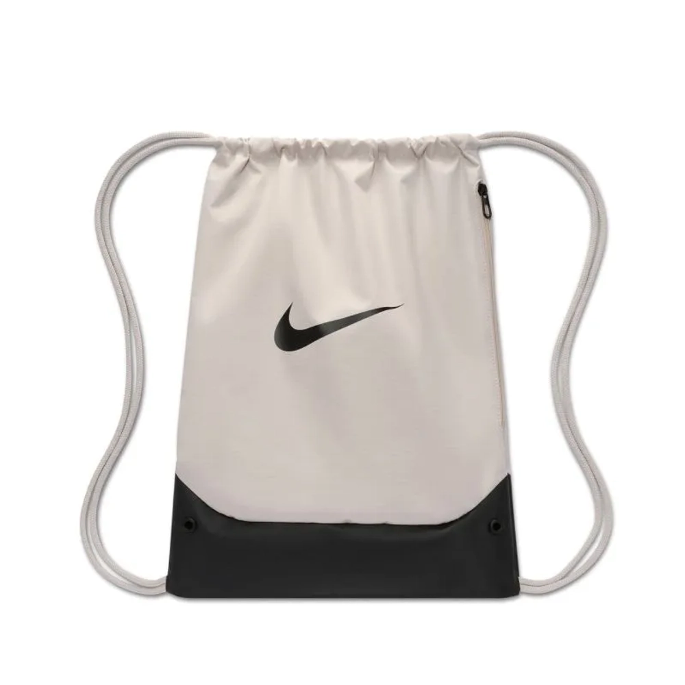 Рюкзак теннисный Nike Brasilia Drawstring Gym Сумка - light bone/black/black
