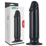 Черный анальный фаллоимитатор 9.25 King Sized Anal Dildo - 22,5 см. (Цвет: черный)