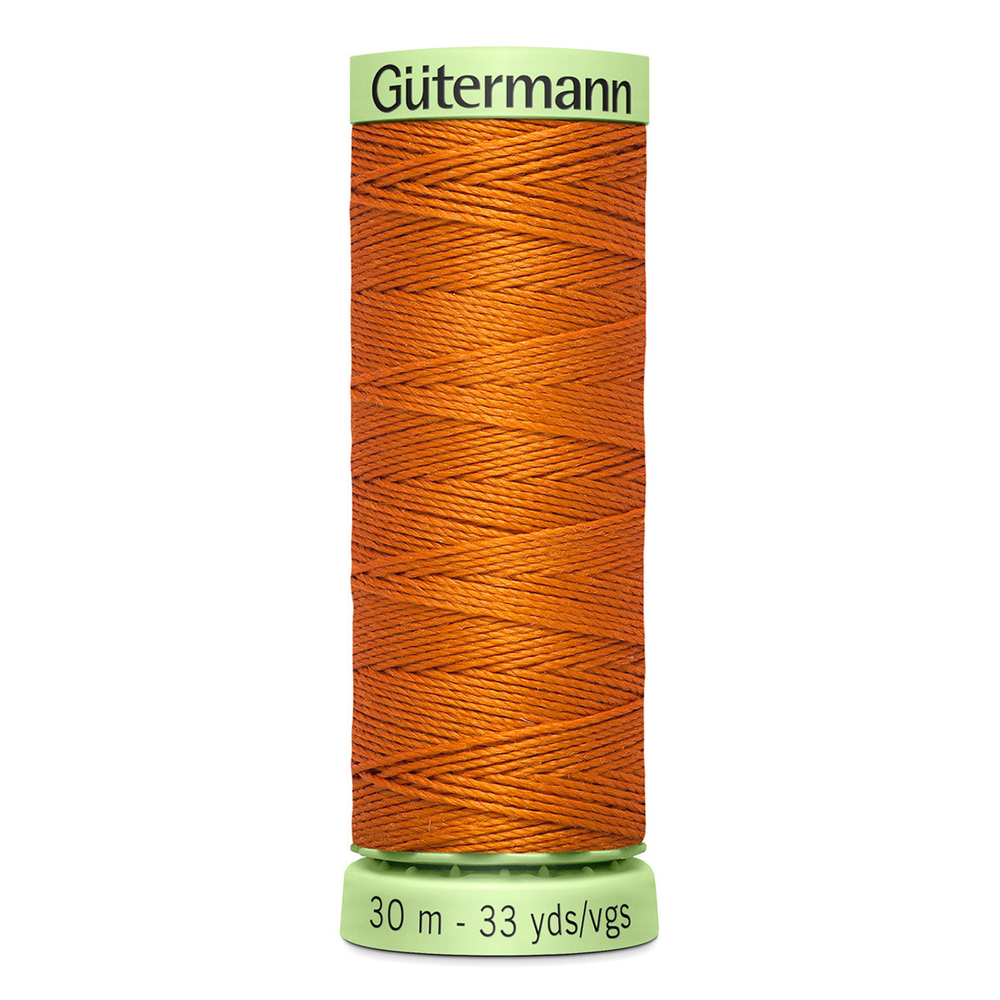 Нить Top Stitch 30/30 м для декоративной отстрочки, Gutermann, 982 св.рыжий