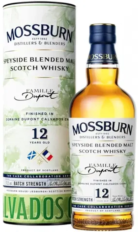 Виски Mossburn Calvados Dupont Cask 12 Years Old, 0.7 л.