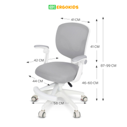 Стул для школьника Ergokids Soft Air Plus с подлокотниками
