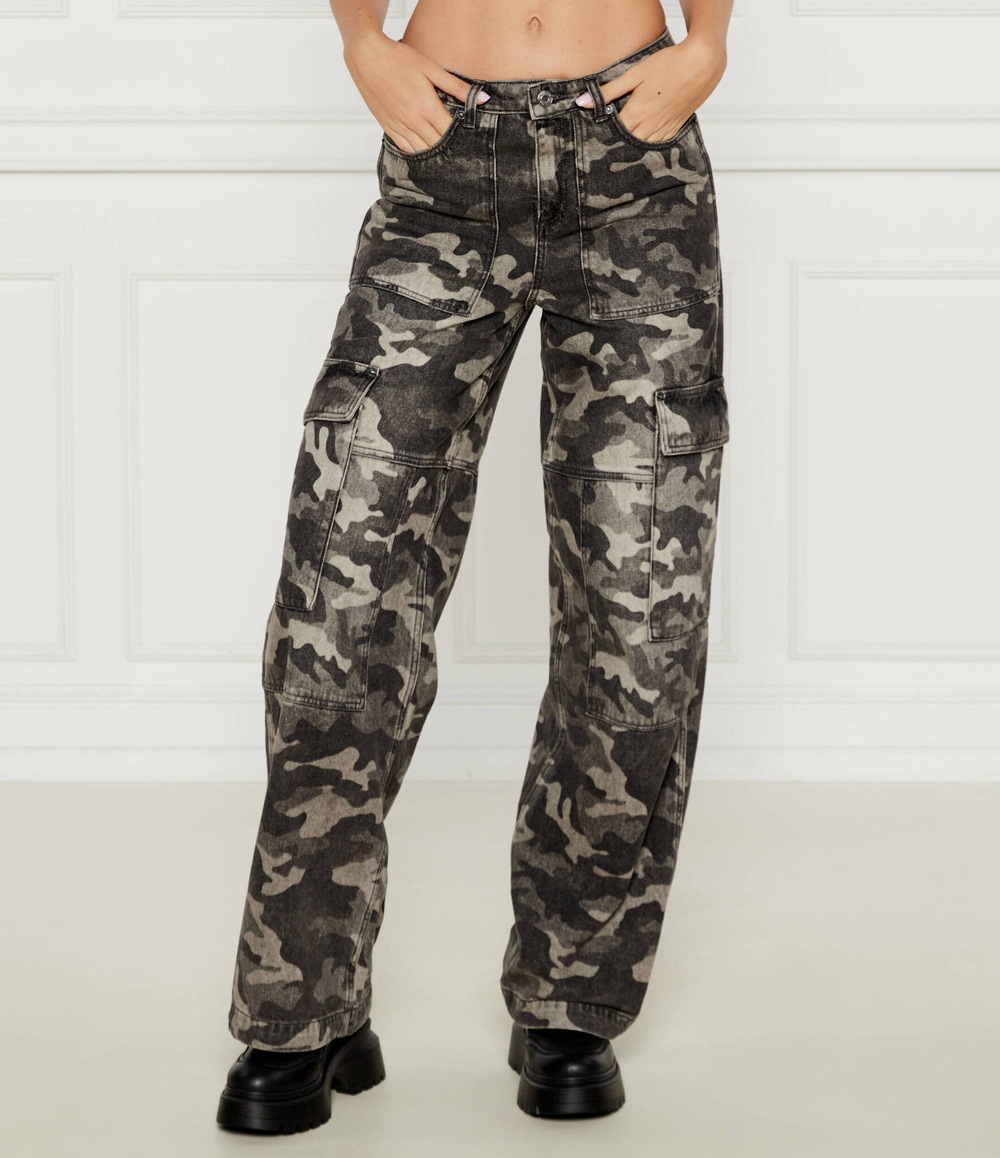 Джинсы CAMO Michael Kors - серый(MF4905HGPB)