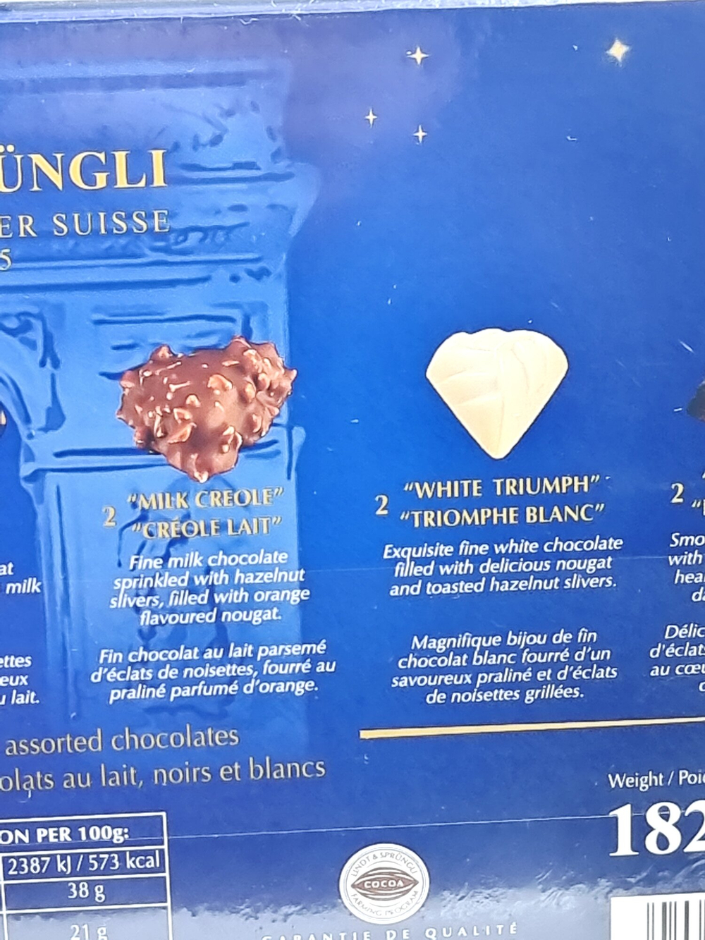 Шоколадные конфеты ассорти Lindt Champs-Elysees 17 конфет 182 г (Франция)
